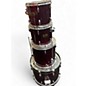 Used Pearl 4 Piece Forum Red Drum Kit