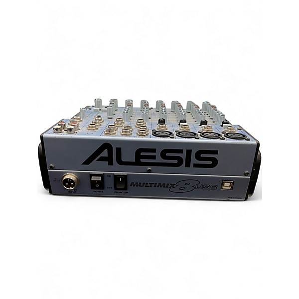 Used Alesis MultiMix 8 USB 8-Channel Unpowered Mixer