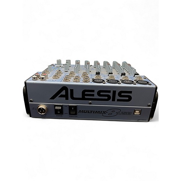Used Alesis MultiMix 8 USB 8-Channel Unpowered Mixer