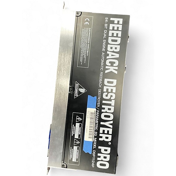 Used Behringer Feedback Destroyer Pro DSP1124P Feedback Suppressor