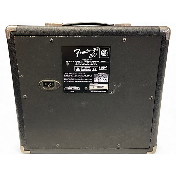 Used Fender Frontman 15G 15W Guitar Combo Amp