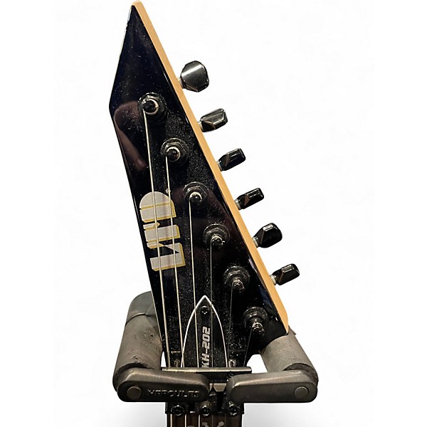 Used ESP LTD KH202 Kirk Hammett Signature Black Solid Body Electric Guitar