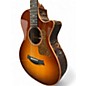 Used Taylor 712CE 12-FRET Golden Brown Shaded Edgeburst Acoustic Electric Guitar