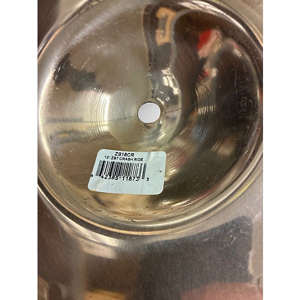 Used Zildjian 18in ZBT Crash Ride Cymbal