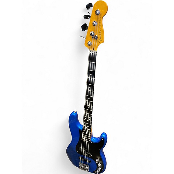 Used Fender ULTRA II Blue Electric Bass Guitar