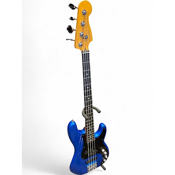 Used Fender ULTRA II Blue Electric Bass Guitar