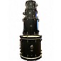 Used Yamaha 4 Piece Oak Custom Black Drum Kit thumbnail