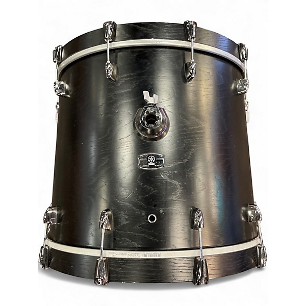 Used Yamaha 4 Piece Oak Custom Black Drum Kit