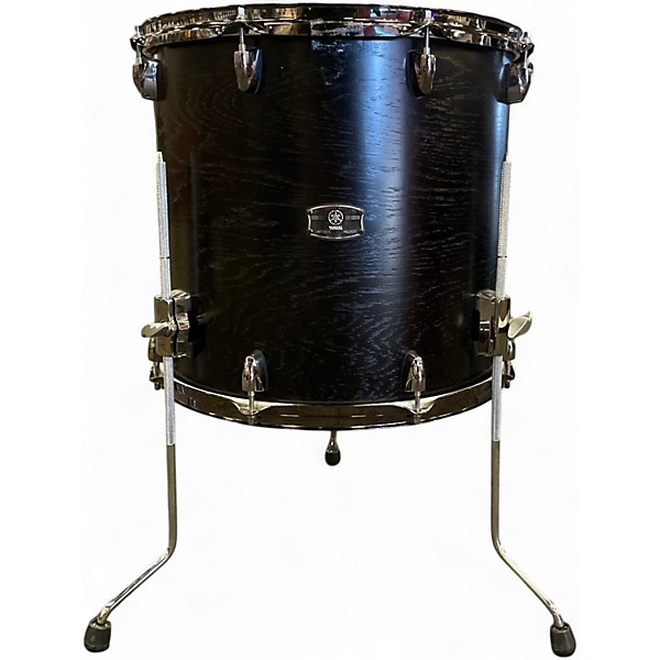 Used Yamaha 4 Piece Oak Custom Black Drum Kit