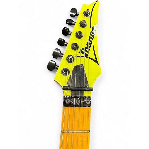 Used 2024 Ibanez RG550 Desert Sun Yellow Solid Body Electric Guitar