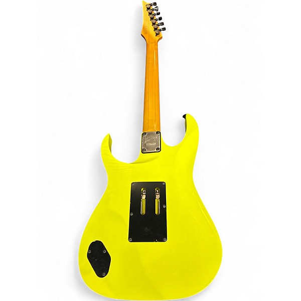 Used 2024 Ibanez RG550 Desert Sun Yellow Solid Body Electric Guitar