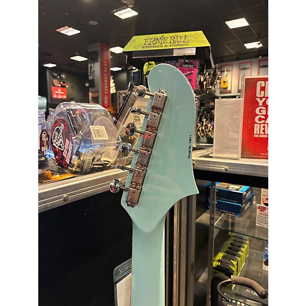 Used Pure Salem Reverberation sky blue Electric Guitar