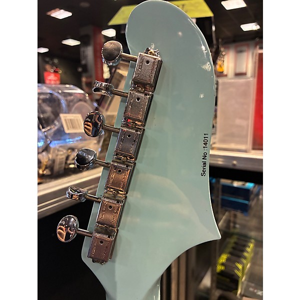 Used Pure Salem Reverberation sky blue Electric Guitar