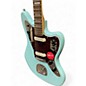 Used Squier CLASSIC VIBE JAGUAR Sonic Blue Solid Body Electric Guitar