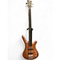 Used Warwick Corvette Standard Fretless Walnut Electric Bass Guitar thumbnail