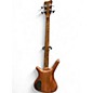 Used Warwick Corvette Standard Fretless Walnut Electric Bass Guitar