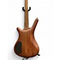 Used Warwick Corvette Standard Fretless Walnut Electric Bass Guitar