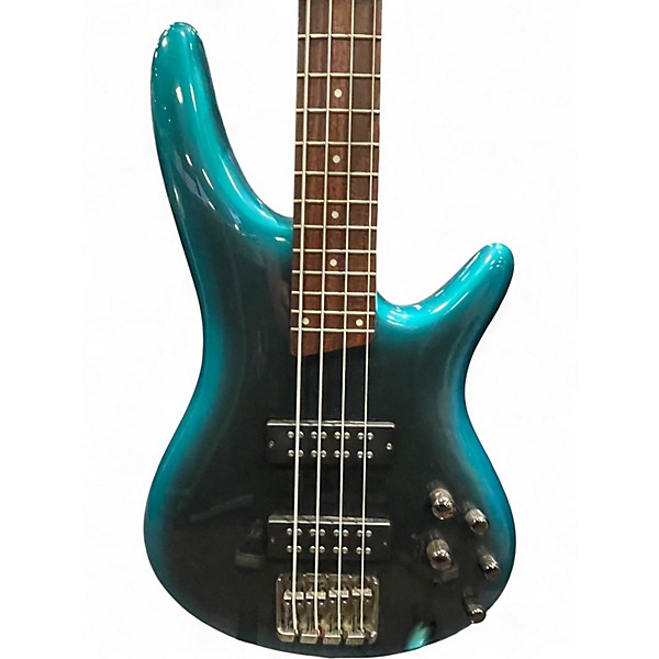 Used Ibanez SR300E CERULEAN AURA BURST Electric Bass Guitar