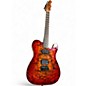 Used Neville T STYLE HONDURAN MAHOGANY RED BURST Solid Body Electric Guitar thumbnail