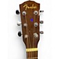 Used Fender CD60CE Dreadnought Natural Acoustic Electric Guitar