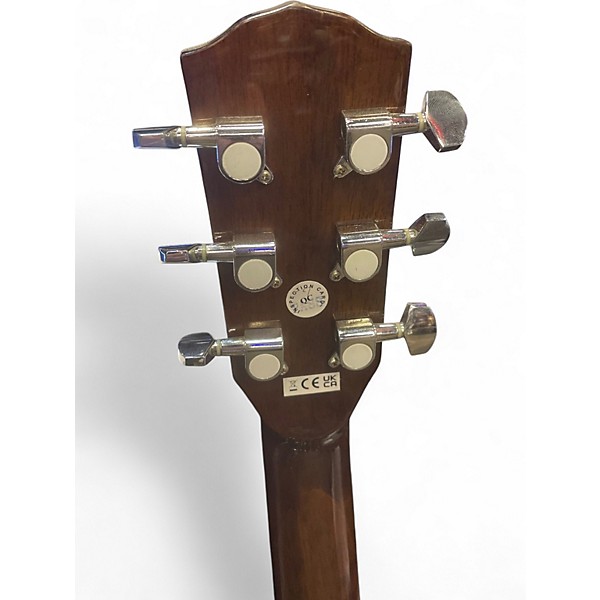 Used Fender CD60CE Dreadnought Natural Acoustic Electric Guitar