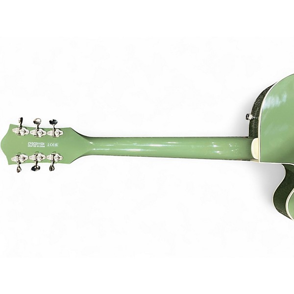 Used Gretsch Guitars G5420T Electromatic Mint Green Hollow Body Electric Guitar