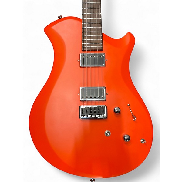 Used Relish Guitars FIERY mARY ORANGE Solid Body Electric Guitar