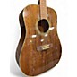 Used Fender NEWPORTER Vintage Natural Acoustic Guitar