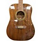 Used Fender NEWPORTER Vintage Natural Acoustic Guitar