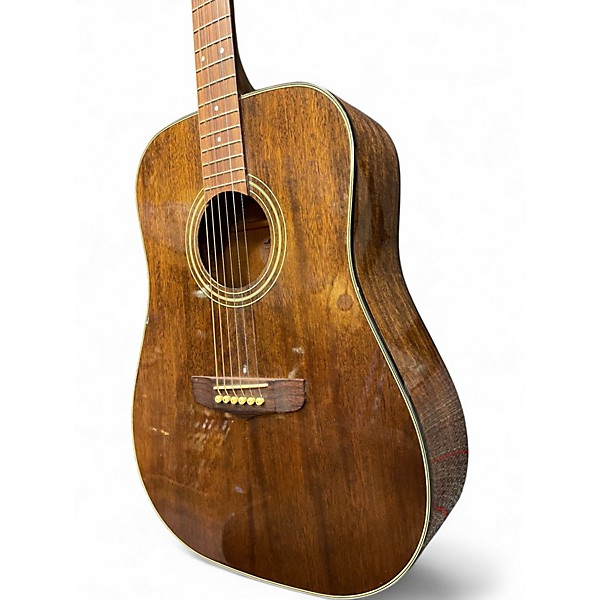 Used Fender NEWPORTER Vintage Natural Acoustic Guitar