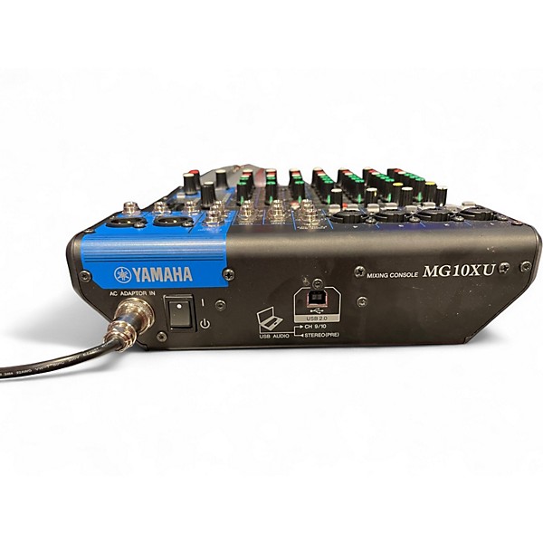 Used Yamaha MG10XU 10 Channel Mixer with Effects Unpowered Mixer