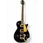 Used Gretsch Guitars G5237TG ELECTROMATIC Black and Gold Solid Body Electric Guitar thumbnail