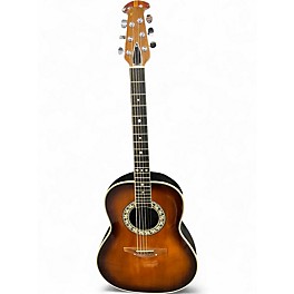 Used 1973 Ovation 1117-1 2 Color Sunburst Acoustic Guitar