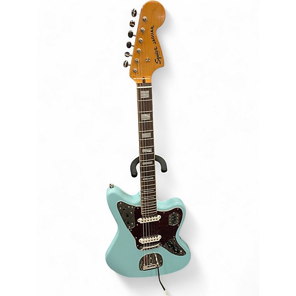 Used Squier CLASSIC VIBE 1970S JAGUAR Daphne Blue Solid Body Electric Guitar