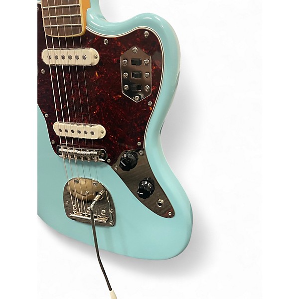 Used Squier CLASSIC VIBE 1970S JAGUAR Daphne Blue Solid Body Electric Guitar