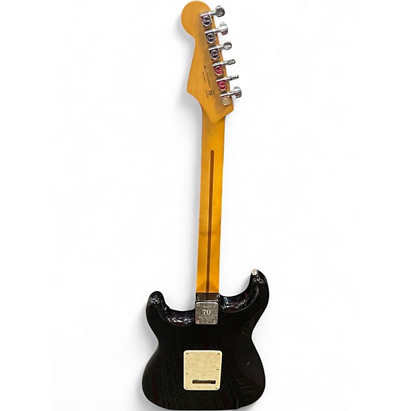 Used Fender 70th Anniversary Player Stratocaster Nebula Noir Solid Body Electric Guitar