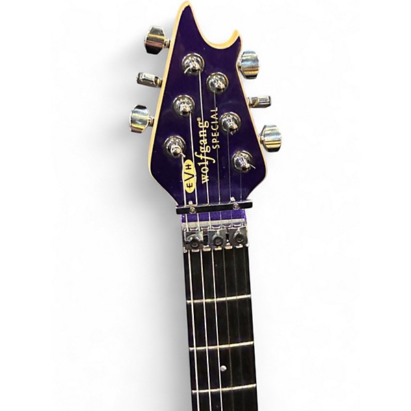 Used EVH Wolfgang Special PURPLE SPARKLE Solid Body Electric Guitar