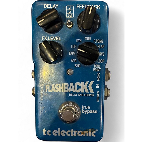 Used TC Electronic Flashback Delay And Looper Effect Pedal