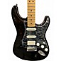 Used Fender American Standard Stratocaster HSS Black Solid Body Electric Guitar