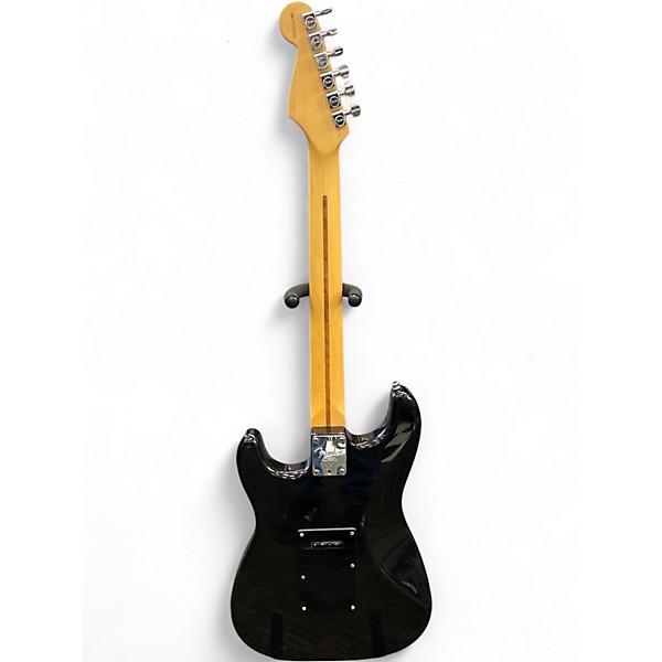 Used Fender American Standard Stratocaster HSS Black Solid Body Electric Guitar