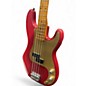 Used Squier 40TH ANNIVERSARY VINTAGE EDITION PRECISION BASS Red Electric Bass Guitar