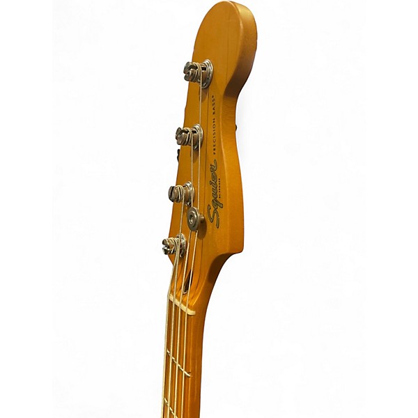 Used Squier 40TH ANNIVERSARY VINTAGE EDITION PRECISION BASS Red Electric Bass Guitar