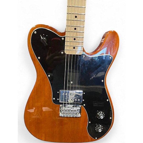 Used Squier PARANORMAL ESQUIRE DELUXE Walnut Solid Body Electric Guitar