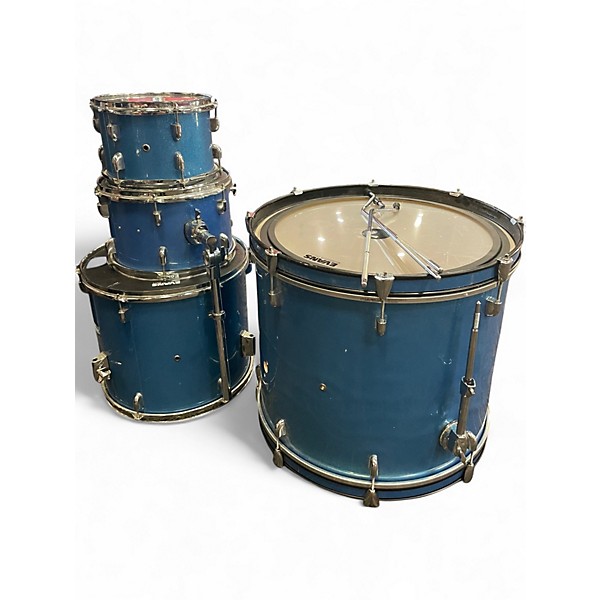 Used PDP by DW 4 Piece CENTER STAGE BLUE Drum Kit