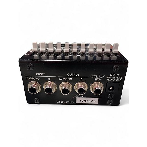 Used BOSS EQ200 Graphic Equalizer Pedal