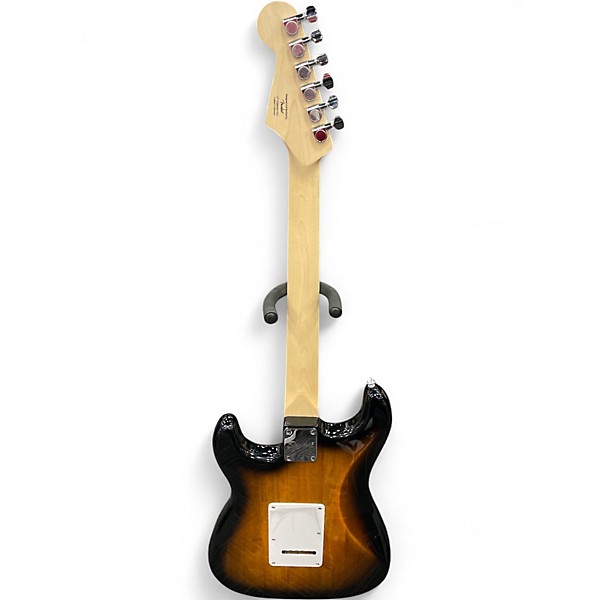 Used Squier Standard Stratocaster 2 Color Sunburst Solid Body Electric Guitar