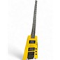 Used Steinberger SPIRIT YELLOW Electric Bass Guitar