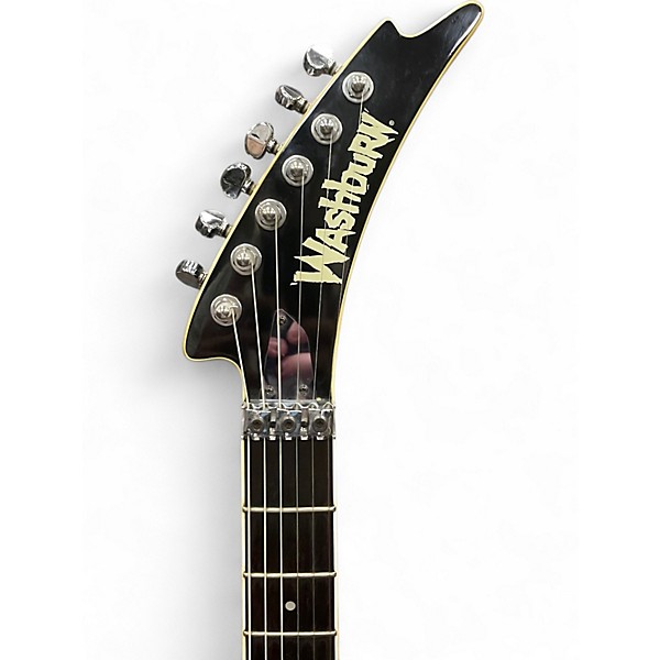 Used Washburn CULPRIT Black Solid Body Electric Guitar