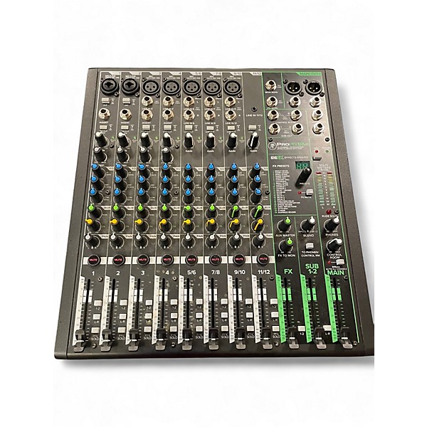 Used Mackie PROFX12 Unpowered Mixer