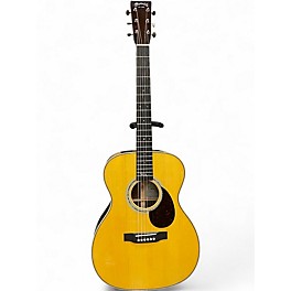 Used Martin OMJM John Mayer Signature Natural Acoustic Electric Guitar